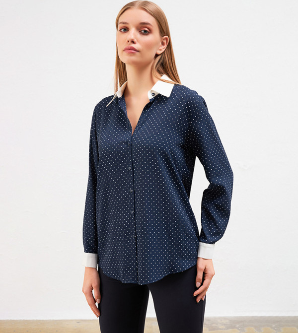 غاستو - كحلي مزرق قمصان