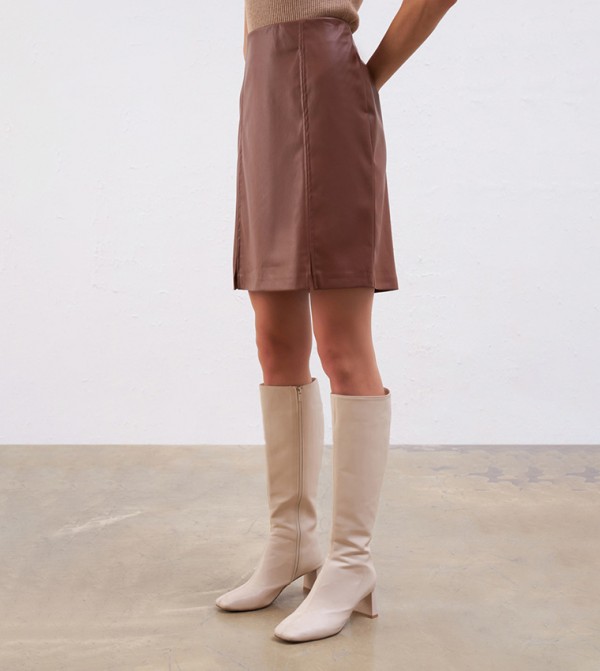 Gusto Gusto - Tan Skirts