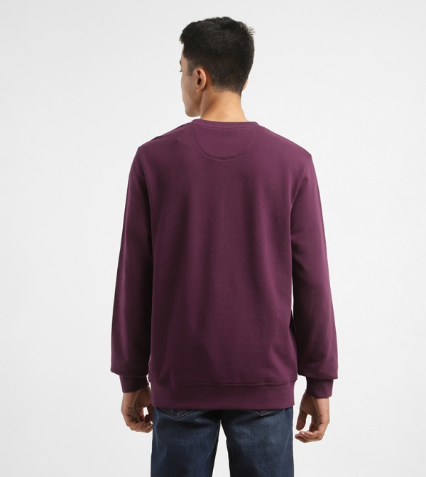 Levi's  Clothing - Purple Sweatshirts
