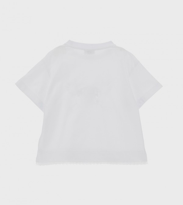 CHIARA FERRAGNI KIDS  - White T-shirts