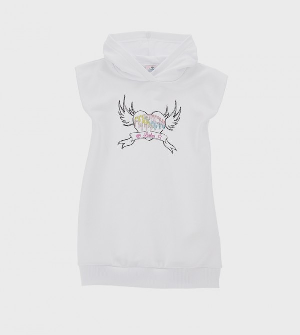 CHIARA FERRAGNI KIDS  - White Casual Dress