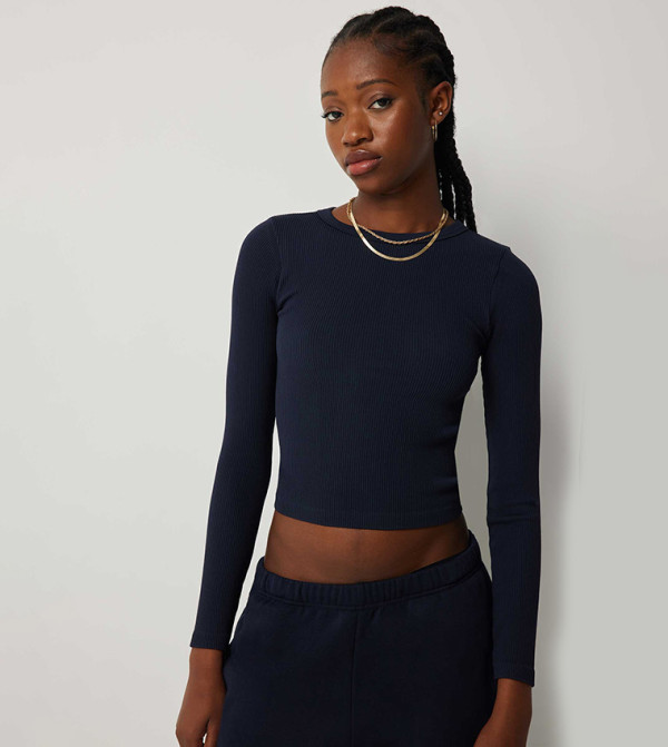 Ardene Ardene - Blue Cropped Tops