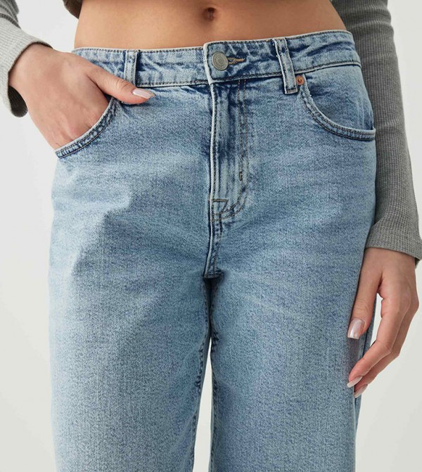 Ardene  Clothing - Light Blue Straight Jeans