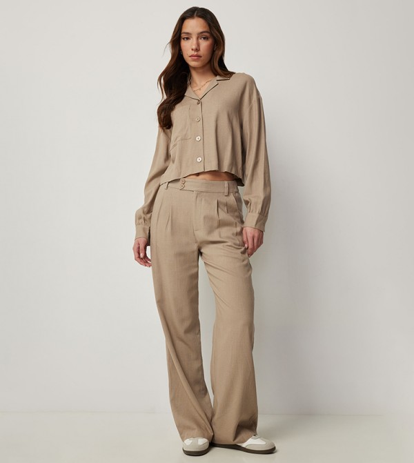 Ardene  Shirts - Beige Shirts