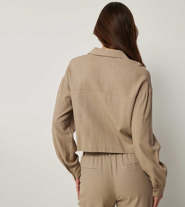 Ardene  Shirts - Beige Shirts