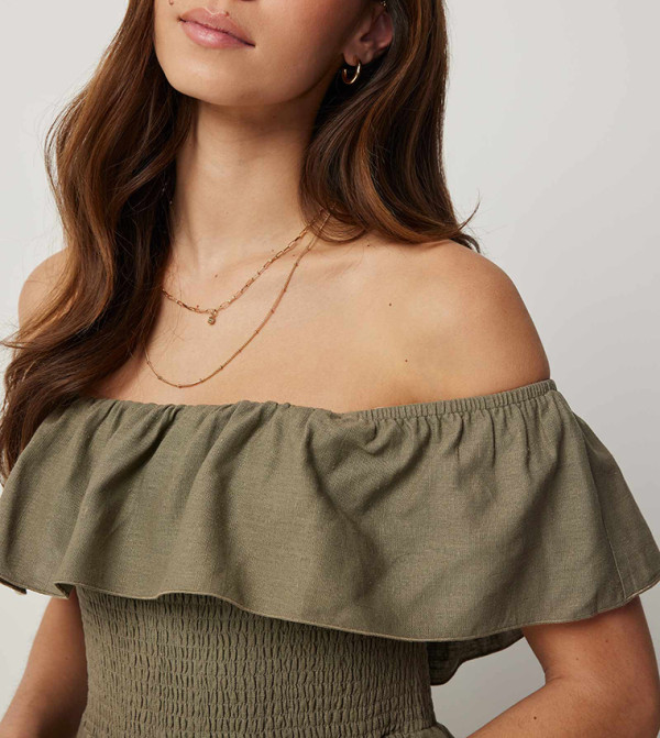 Ardene - Khaki Casual Dresses