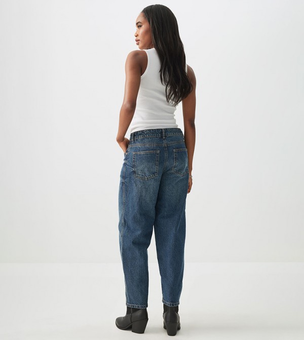 اردين  ملابس - أزرق غامق  Straight Jeans