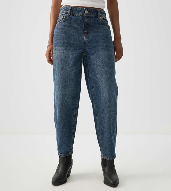اردين  ملابس - أزرق غامق  Straight Jeans