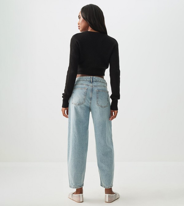 Ardene  Jeans - Light Blue Straight Jeans