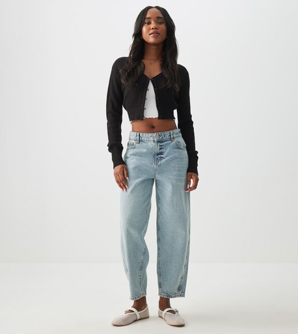 Ardene  Jeans - Light Blue Straight Jeans