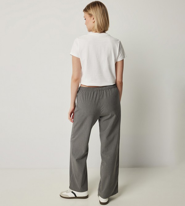 Ardene  Pants & Leggings - Dark Grey Casual Pants