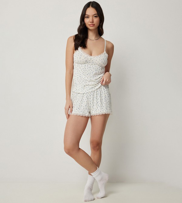 اردين  ملابس نوم - أبيض Pyjama Set