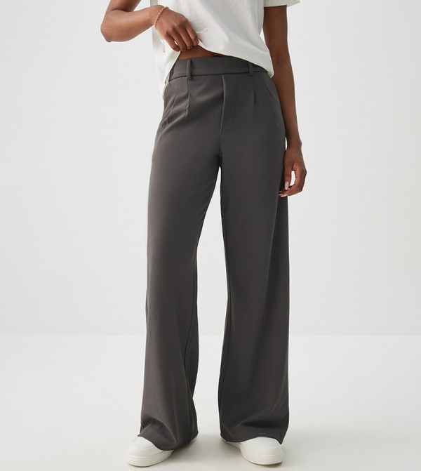 Ardene Ardene - Dark Grey Casual Pants