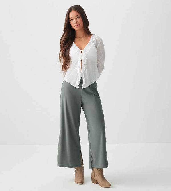 Ardene Ardene - Grey Casual Pants