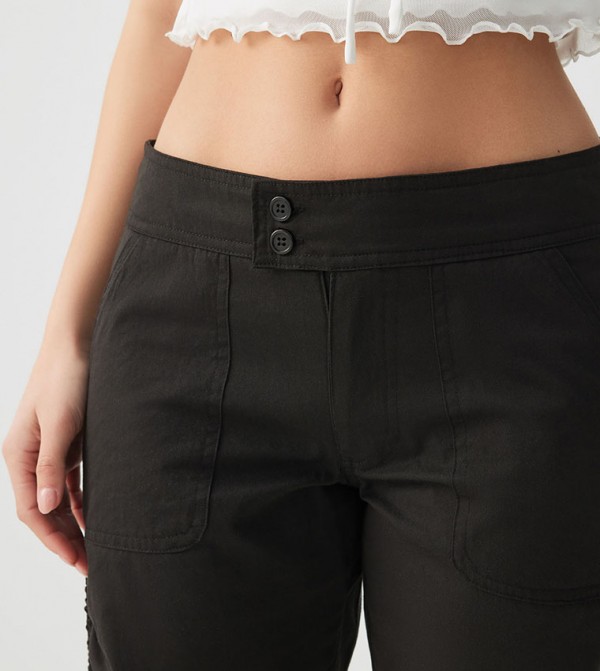 Ardene Ardene - Black Casual Pants
