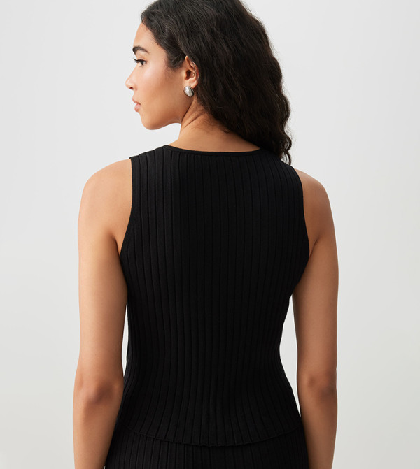 اردين اردين - أسود V-neck Sweaters