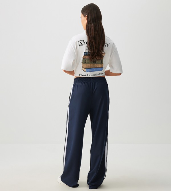 Ardene  Sportswear - NAVY BLUE Track Pants & Joggers