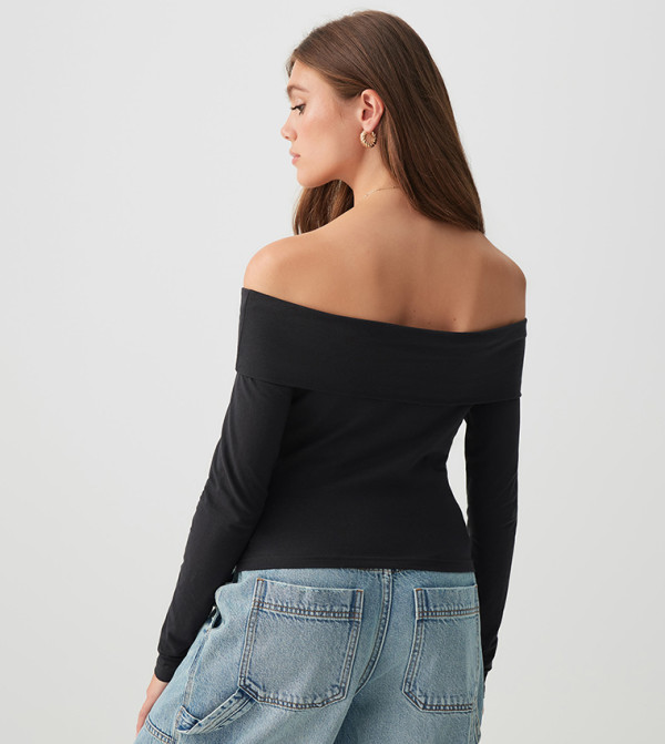 Ardene Clothing - Black Casual Tops