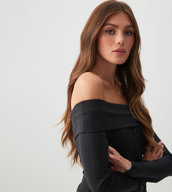Ardene Clothing - Black Casual Tops
