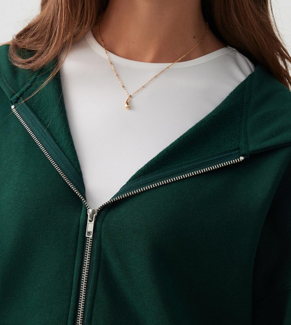 Ardene  Clothing - Dark Green Casual Jackets