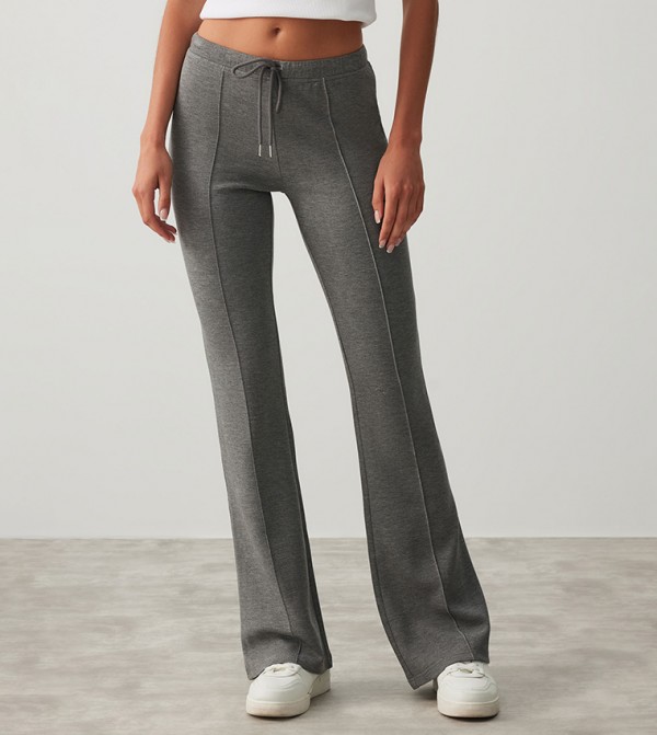 Ardene  Pants & Leggings - Grey Casual Pants