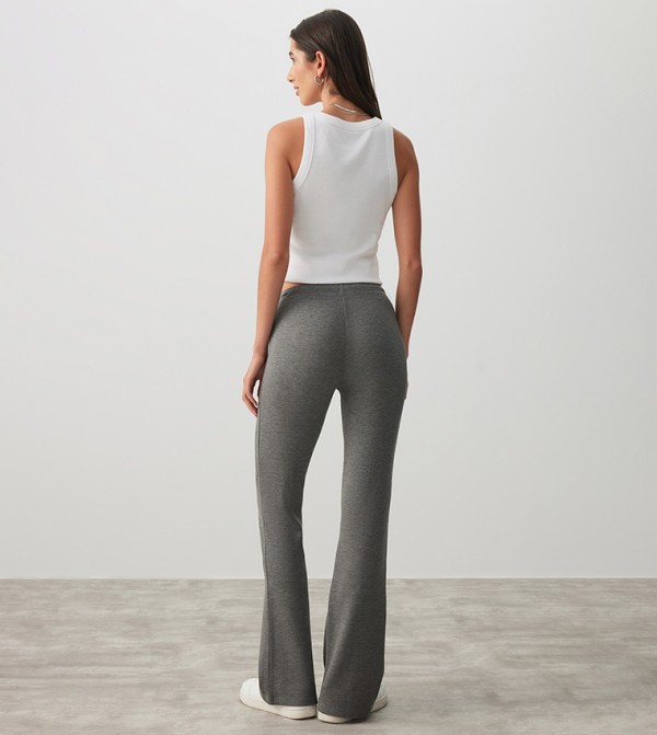 Ardene  Pants & Leggings - Grey Casual Pants