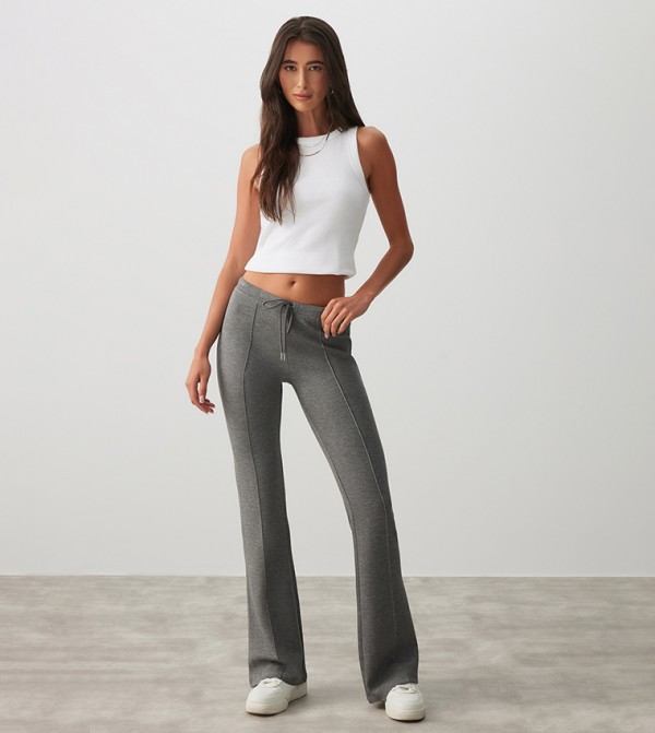 Ardene  Pants & Leggings - Grey Casual Pants