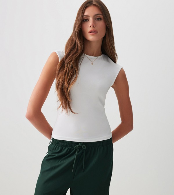 Ardene Ardene - White Short Sleeve T-Shirts