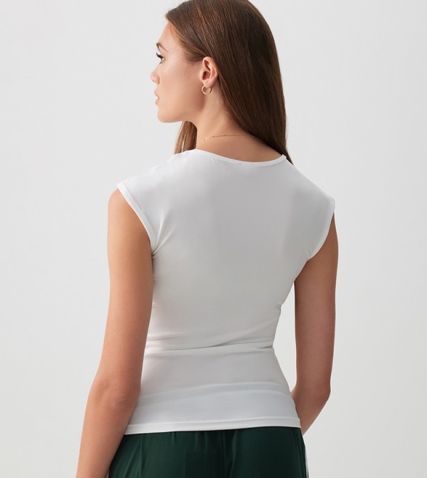 Ardene Ardene - White Short Sleeve T-Shirts