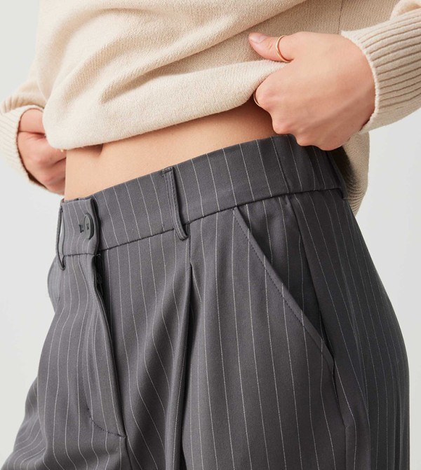 اردين  بناطيل وليقنز - رمادي بنطال كاجوال