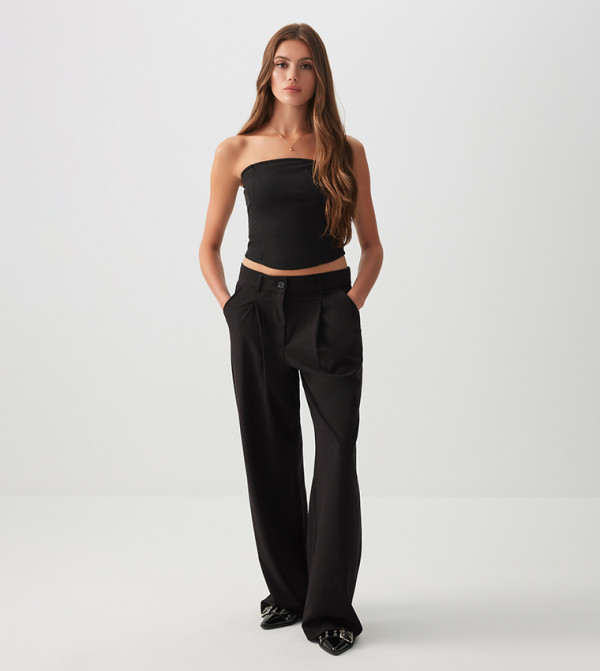 Ardene  Clothing - Black Casual Pants