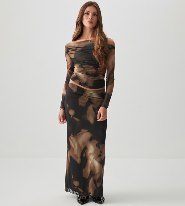 اردين اردين - بني  Cropped Tops