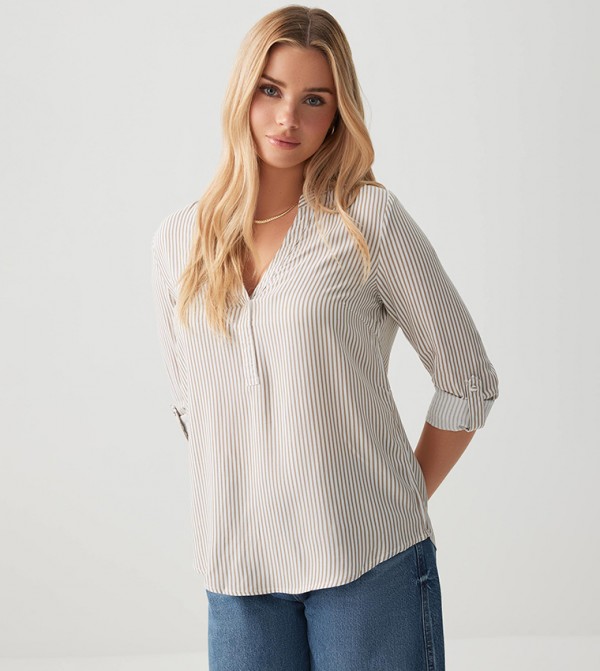 Ardene Ardene - Beige Casual Tops