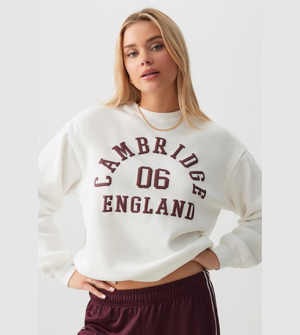 اردين  سويتشيرت - أبيض بلوزات