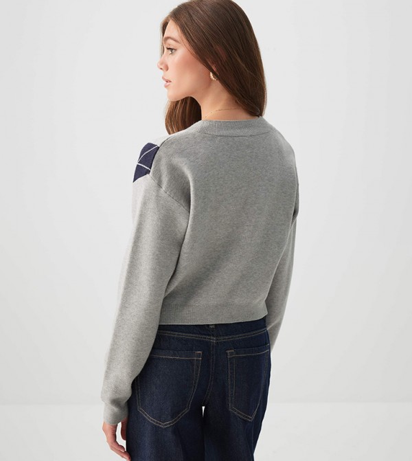 اردين ملابس - رمادي كارديغانات