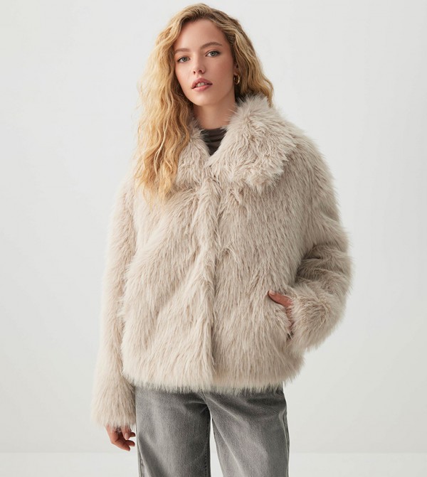 Ardene  - Beige Overcoats