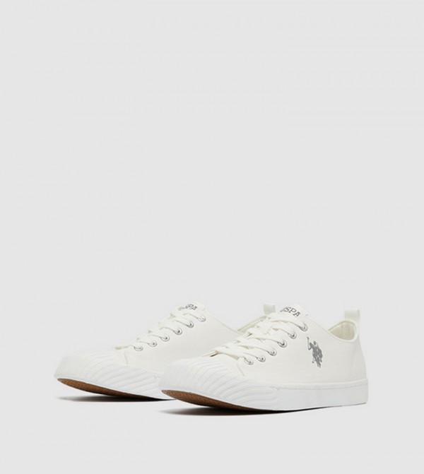 U.S. Polo Assn. U.S. POLO ASSN. - White Low Top