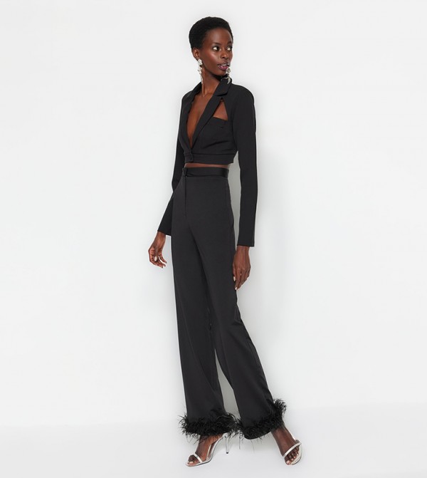 Trendyol Trendyol  - Black Regular Pants