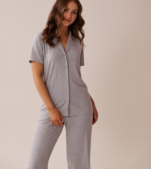 La Vie en Rose Women - Grey Tops