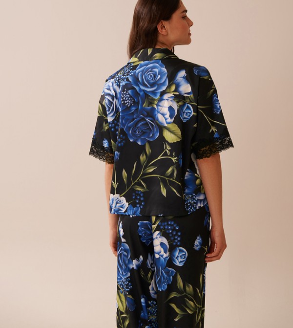 لافي ان روز  ملابس نوم - أزرق بلايز