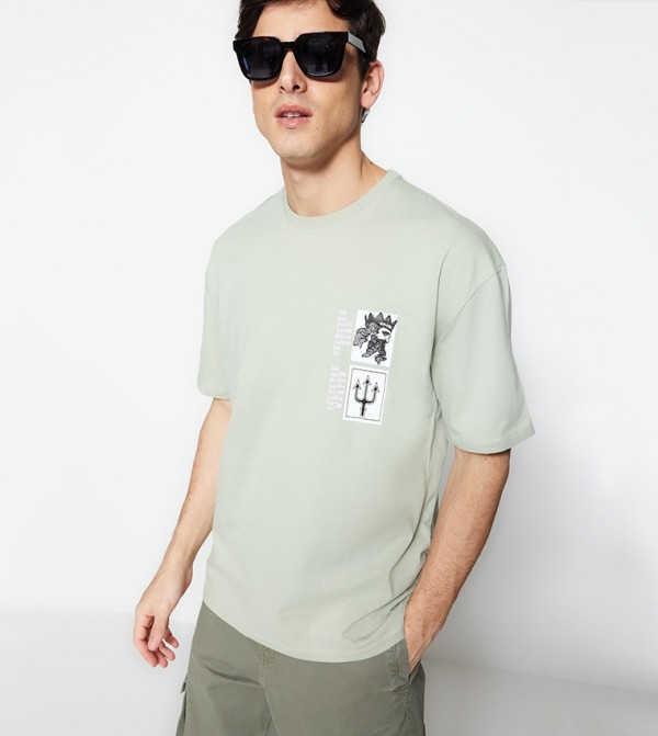 Trendyol Trendyol  - Mint Casual T-Shirts