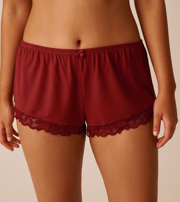 La Vie en Rose  - Maroon Bottoms