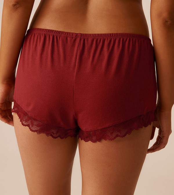 La Vie en Rose  - Maroon Bottoms