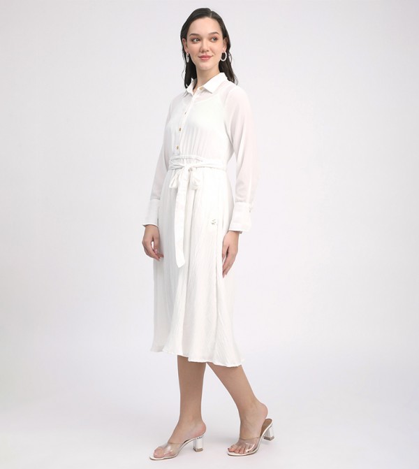 Beverly Hills Polo Club Beverly Hills Polo Club - White Midi Dresses