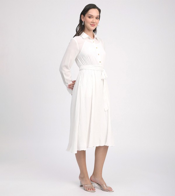 Beverly Hills Polo Club Beverly Hills Polo Club - White Midi Dresses