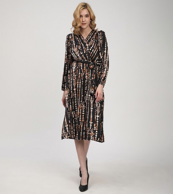 بيفرلي هيلز بولو كلوب فساتين - أسود Midi Dresses