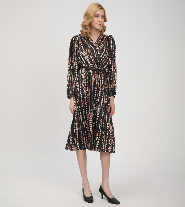 بيفرلي هيلز بولو كلوب فساتين - أسود Midi Dresses