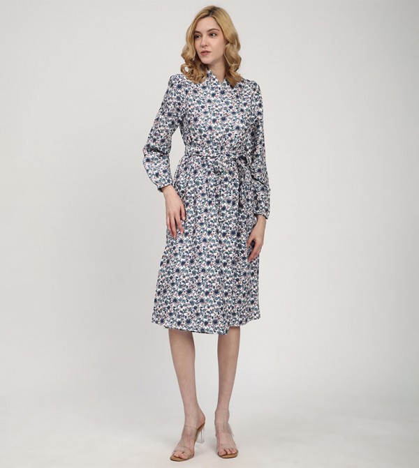 Beverly Hills Polo Club  dresses-btw - Multi Midi Dresses