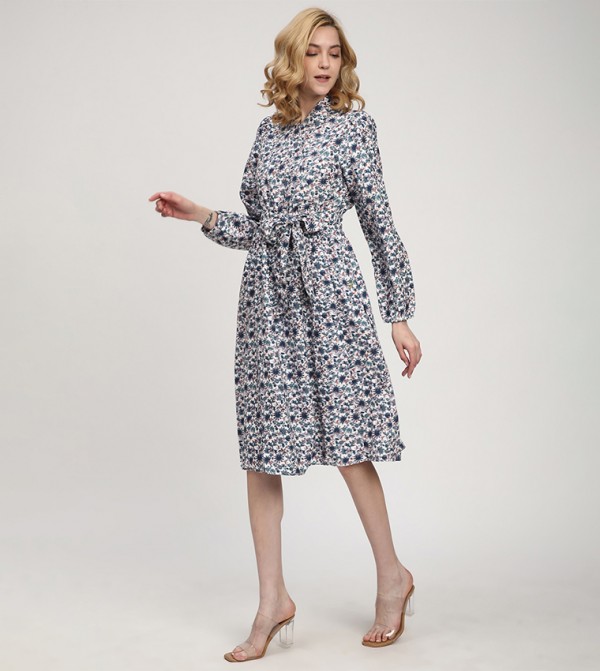 Beverly Hills Polo Club  dresses-btw - Multi Midi Dresses