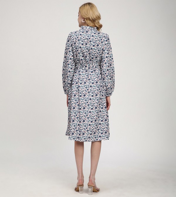 Beverly Hills Polo Club  dresses-btw - Multi Midi Dresses
